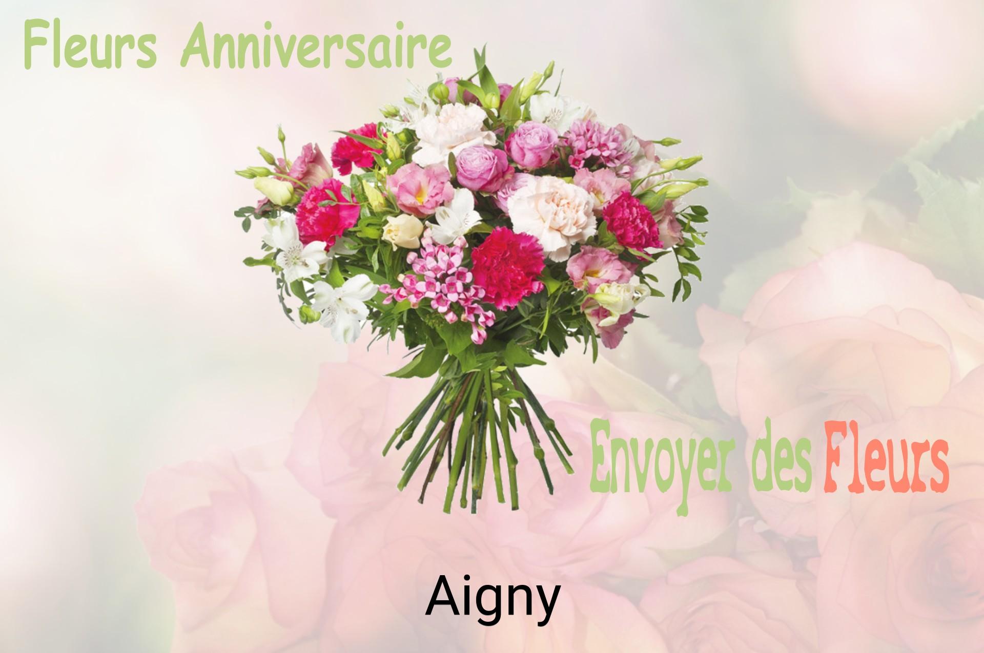 Bouquet de fleurs d’anniversaire livré à Aigny